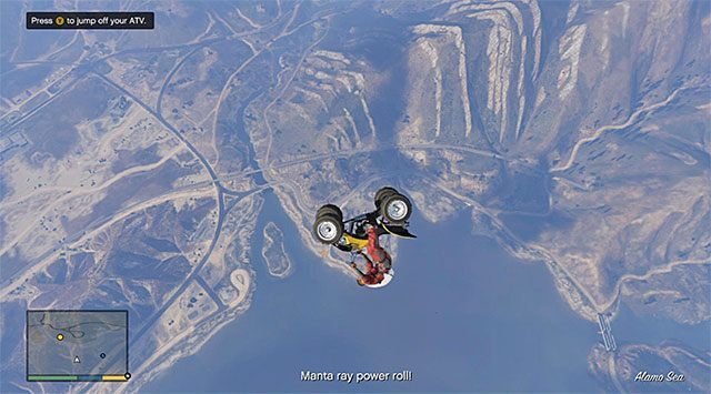 Wykonuj kolejne obroty quadem - GTA 5: Ryzyko płynności - solucja, nagrody, wyzwania - GTA 5 - poradnik do gry