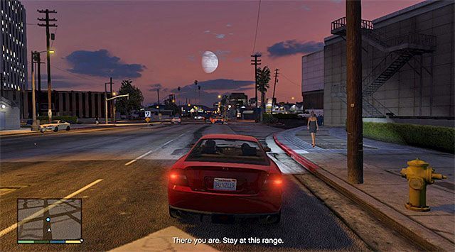 Pozostawaj w bezpiecznej odległości od śledzonego auta - GTA 5: Downtown Cab Co., Nieruchomości - solucja, wszystkie misje - GTA 5 - poradnik do gry
