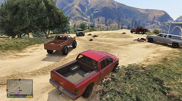 Punkt widokowy - GTA 5: Nieudana transakcja, Przypadkowe zdarzenia - solucja - GTA 5 - poradnik do gry