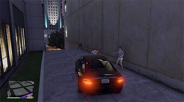 Najłatwiej jest uderzyć w bandytę z wykorzystaniem samochodu - GTA 5: Rabunek 1, 2, 3, Przypadkowe zdarzenia - solucja - GTA 5 - poradnik do gry