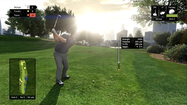 Zwracaj uwagę na wiatr i dobrze dobieraj kije - GTA 5: Golf - porady - GTA 5 - poradnik do gry