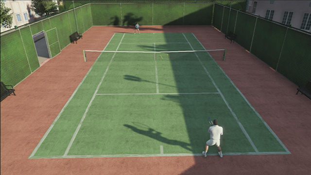 Kort tenisowy - GTA 5: Tenis, korty tenisowe - mapa - GTA 5 - poradnik do gry