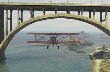 Ostrożnie, powoli... - GTA 5: Przeloty pod mostami - gdzie można? Mapa - GTA 5 - poradnik do gry