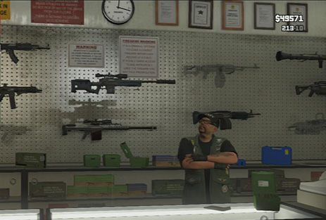 Spory wybór! - GTA 5: Ammunation, strzelnice - sklepy, jak skorzystać? Mapa - GTA 5 - poradnik do gry