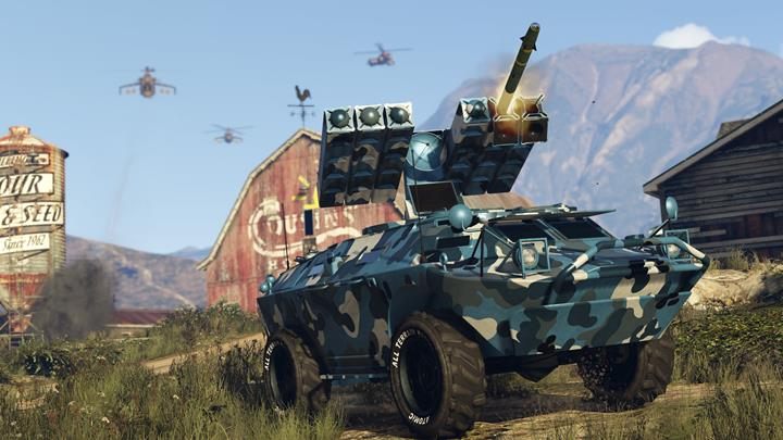Cena: $3,092,250 - GTA Online: Pojazdy uzbrojone - GTA 5 - poradnik do gry