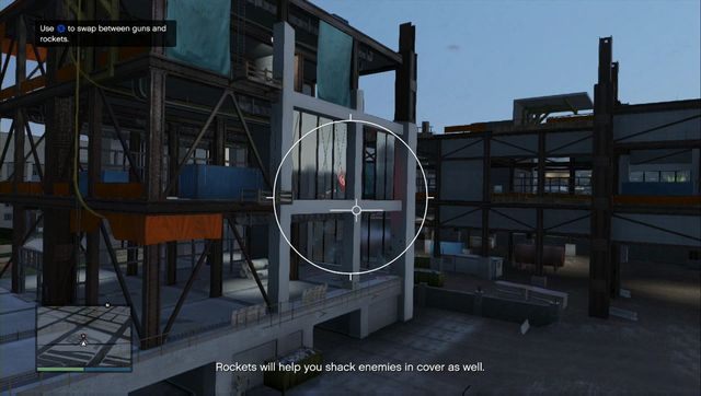 Spróbuj strzelać z kamery z wnętrza pojazdu - GTA Online: Wyzwania 6-10, Szkoła Latania San Andreas (DLC) - solucja - GTA 5 - poradnik do gry