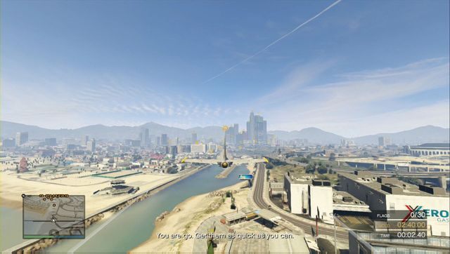 By zaliczyć zadanie (brąz) nie musisz przejmować się czasem - GTA Online: Wyzwania 6-10, Szkoła Latania San Andreas (DLC) - solucja - GTA 5 - poradnik do gry