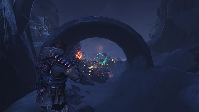 Kieruj się w kierunku ostatniej, piątej stacji - Misja 3 - Stacja przekaźnikowa | Opis przejścia i zadania poboczne - Lost Planet 3 - poradnik do gry