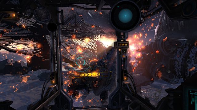 Rozwalanie wielkiego kraba za pomocą wiertła to świetna zabawa. - Misja 3 - Stacja przekaźnikowa | Opis przejścia i zadania poboczne - Lost Planet 3 - poradnik do gry