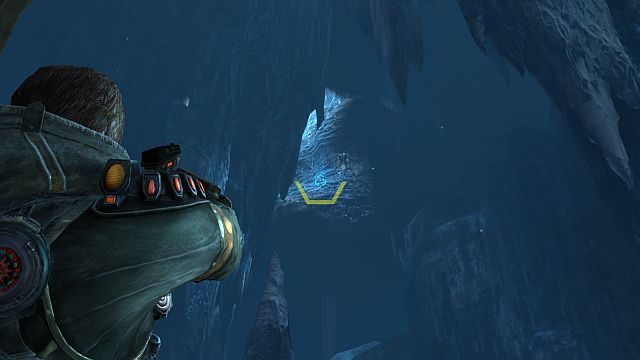 Straszliwe jaskinie akridów ze stalaktytowymi kłami - w górze go odnajdziesz - Taarki albinosy | Znajdźki | Lost Planet 3 - Lost Planet 3 - poradnik do gry