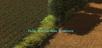 Pole standardowo/gęsto grodzone umożliwia ukrycie się, choć nie tak skutecznie jak las i bagna - Teren | Teren, morale i manewrowanie | Wargame AirLand Battle - Wargame: AirLand Battle - poradnik do gry
