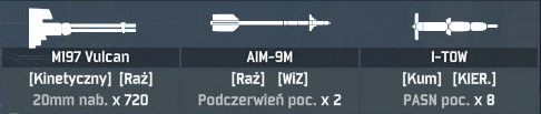 Kinetyczna [Kinetyczna] - broń strzelająca kinetycznymi pociskami przeciwpancernymi - Parametry ogólne | Charakterystyka jednostek i uzbrojenie - Wargame: AirLand Battle - poradnik do gry