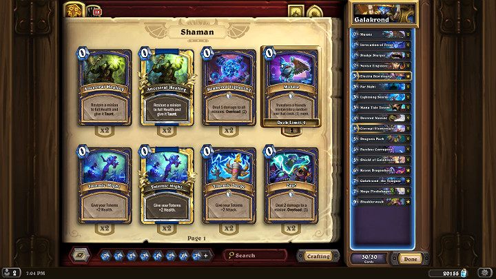 Przedstawiona poniżej talia dla klasy Szamana z gry Hearthstone została specjalnie dopasowana do najnowszego rozszerzenia - Wejście Smoków - Szaman - dobra talia - Hearthstone Wejście Smoków - Hearthstone: Heroes of Warcraft - porady i polecane decki