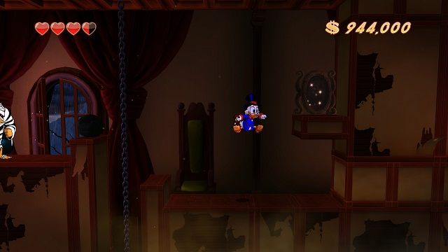 Tym razem jednak przeteleportujemy się do dobrego miejsca. - Drugie, trzecie i czwarte piętro | Transylwania | DuckTales - DuckTales Remastered - poradnik do gry