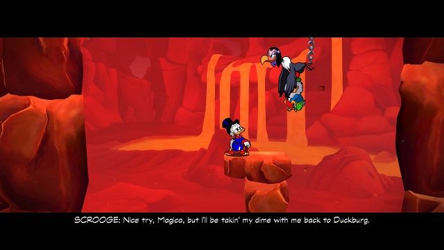 Słabi nie mogą równać się z silniejszym. - Wybuch wulkanu | Wezuwiusz | DuckTales - DuckTales Remastered - poradnik do gry