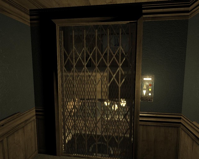 Wreszcie w windzie, która powinna prowadzić do wyjścia - Return to the Administration Block | Solucja Outlast - Outlast - poradnik do gry