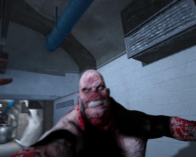 W krzyżowy ogień, goliat wreszcie cię dopadł - Underground Lab | Solucja Outlast - Outlast - poradnik do gry