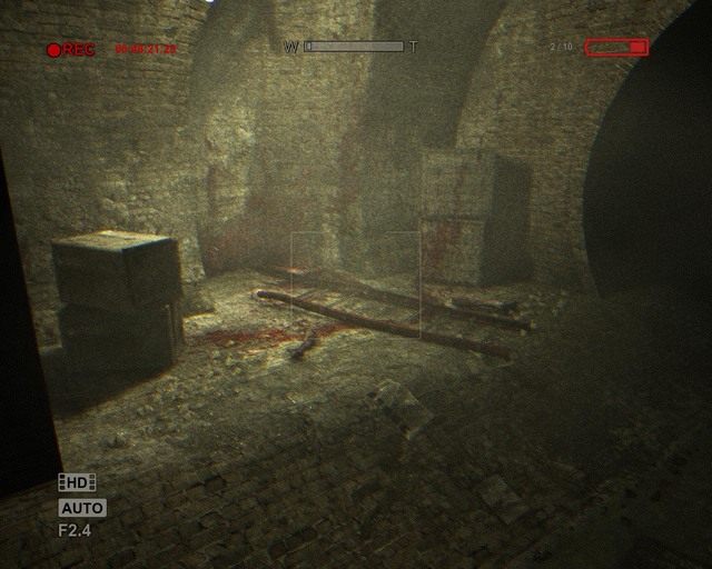Miejsce gdzie rozrzucone są wnętrzności - Sewer | Znajdźki - dokumenty | Outlast - Outlast - poradnik do gry
