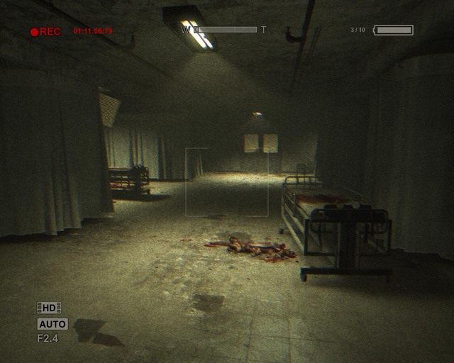 Sekcja medyczna - Male Ward | Znajdźki - dokumenty | Outlast - Outlast - poradnik do gry
