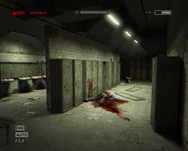 Przebieralnia połączona z łazienką - Male Ward | Znajdźki - dokumenty | Outlast - Outlast - poradnik do gry