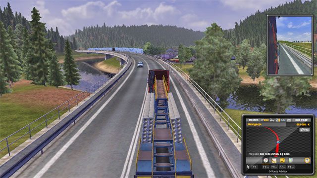 Jednojezdniowa droga ekspresowa prowadząca od granicy z Polską na południe. - Słowacja | Charakterystyka państw | ETS 2 Going East - Euro Truck Simulator 2: Going East! Ekspansja Polska - poradnik do gry