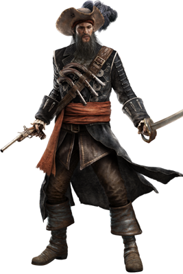 Edward Teach - szerzej znany jako Czarnobrody - Bohaterowie w Assassins Creed IV Black Flag | Podstawowe informacje - Assassins Creed IV: Black Flag - poradnik do gry