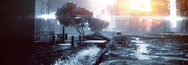 Strefa Powodziowa to bardzo unikatowa mapa w Battlefield 4, ponieważ po uruchomieniu Levolucji krajobraz zmienia się diametralnie - Strefa Powodziowa | Mapy Battlefield 4 - Battlefield 4 - poradnik do gry