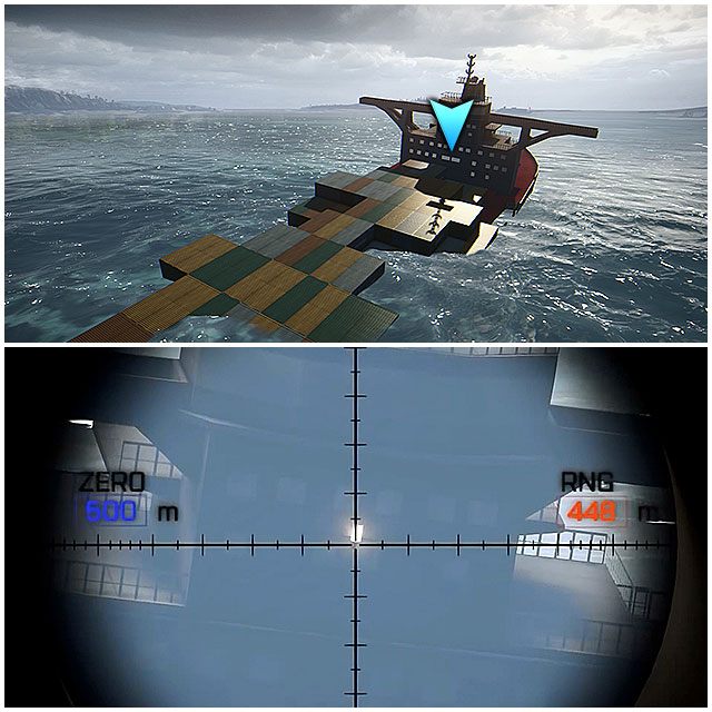 Kolejnym, ukrytym elementem Levolucji jest druga połowa tego samego tankowca, która wciąż znajduje się na morzu - Kurort Hajnan | Mapy Battlefield 4 - Battlefield 4 - poradnik do gry