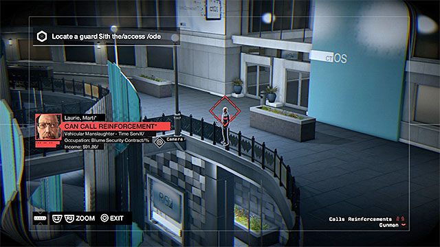 Możesz oznaczać wrogów oraz odnajdywać z poziomu podglądu kamery inne urządzenia do hakowania - Główne zastosowania | Hakowanie w Watch Dogs - Watch Dogs 1 - poradnik do gry