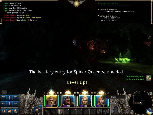 Śmierć królowej pająków kończy misję - Pająki w Studni | Akt I - Sorpigal | Might & Magic X Legacy - Might & Magic X: Legacy - poradnik do gry