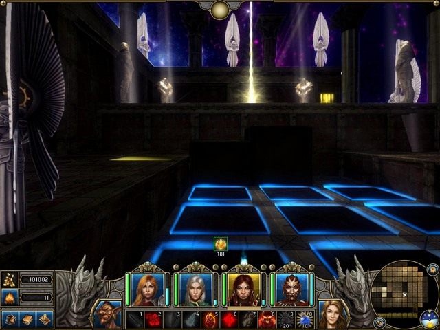 Twoja pozycja początkowa podczas układanki - Kuźnia Bohaterów | Akt II - Morska Ostoja | Might & Magic X Legacy - Might & Magic X: Legacy - poradnik do gry