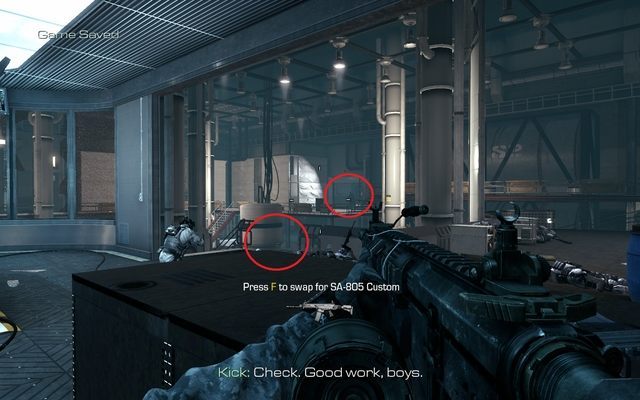 ... a na koniec od strony prawej! - 10 - Clockwork | Kampania - opis przejścia | Call of Duty Ghosts - Call of Duty: Ghosts - poradnik do gry