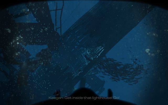 Prędko, do zatopionej latarni morskiej! - 12 - Into The Deep | Kampania - opis przejścia | Call of Duty Ghosts - Call of Duty: Ghosts - poradnik do gry