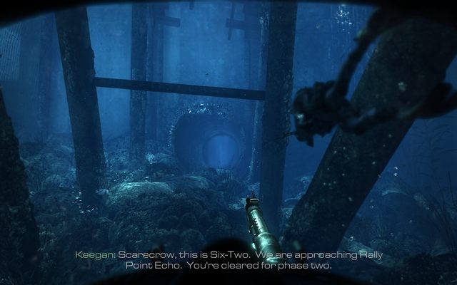 Upragnione wyjście. - 12 - Into The Deep | Kampania - opis przejścia | Call of Duty Ghosts - Call of Duty: Ghosts - poradnik do gry