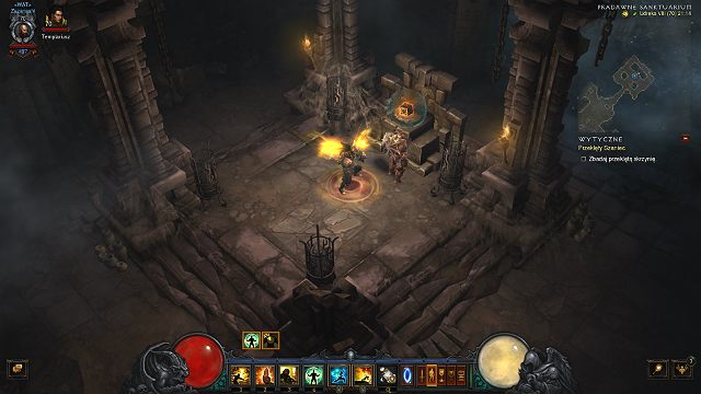 Kostka Kanaiego znajduje się w Pradawnym Sanktuarium - Ruiny Seszeronu | Opis mechanizmów rozgrywki w Diablo III - Diablo III: Reaper of Souls - poradnik do gry