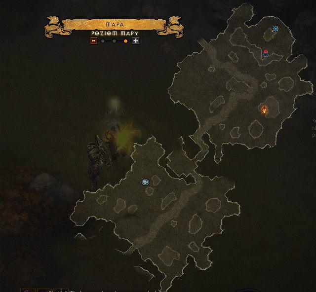 Mapa Północnych Wyżyn - Farmienie doświadczenia i przedmiotów | Zdobywanie nowego uzbrojenia - Diablo III: Reaper of Souls - poradnik do gry