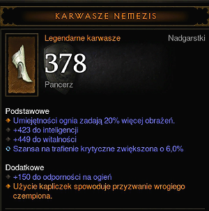 Karwasze Nemezis - Karwasze, które zawsze warto mieć pod ręką (w inventory lub na wyposażeniu) - Farmienie doświadczenia i przedmiotów | Zdobywanie nowego uzbrojenia - Diablo III: Reaper of Souls - poradnik do gry