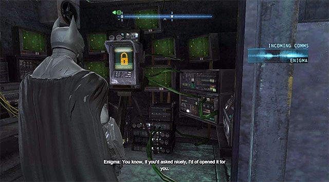 Moment odblokowania wieży komunikacyjnej w dzielnicy Coventry - Wieża komunikacyjna w dzielnicy Coventry | Wieże komunikacyjne (Comms Towers) - Batman: Arkham Origins - poradnik do gry