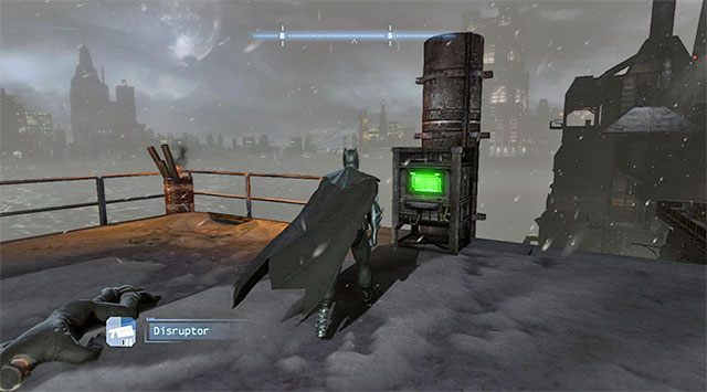 Pierwsza stacja przekaźnikowa - Wieża komunikacyjna w dzielnicy Przemysłowej | Wieże komunikacyjne (Comms Towers) - Batman: Arkham Origins - poradnik do gry