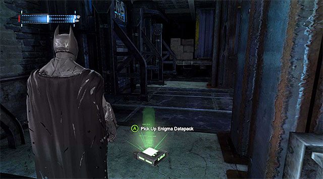 Sekret - Plik z danymi 8 (Dzielnica przemysłowa) | Pakiety danych Enigmy (Enigma Datapacks) - Batman: Arkham Origins - poradnik do gry