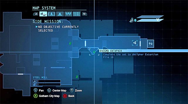 Sekret ten możesz odnaleźć w hucie [Steel Mill] - Plik z danymi 10 (Dzielnica przemysłowa) - Batman: Arkham Origins - poradnik do gry