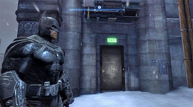 Sekret ten znajduje się w wieżach [Lacey Towers], które po raz pierwszy odwiedza się w ramach wykonywania głównego zadania Rozwiąż sprawę w Lacey Towers (Solve the crime scene inside Lacey Towers) - Plik z danymi 13 (Coventry) - Batman: Arkham Origins - poradnik do gry