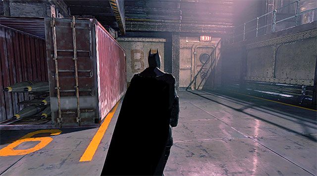Wyjście z kotłowni - Uzyskaj dostęp do biura Pingwina - górny pokład | Główny wątek w Arkham Origins - Batman: Arkham Origins - poradnik do gry
