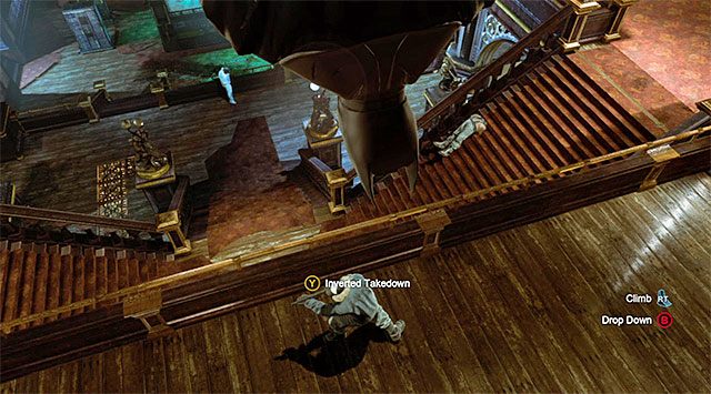 Odwrócone nokauty to dobre sposoby na bezproblemową eliminację wrogów - Uzyskaj dostęp do biura Pingwina - teatr | Główny wątek w Batman Arkham Origins - Batman: Arkham Origins - poradnik do gry