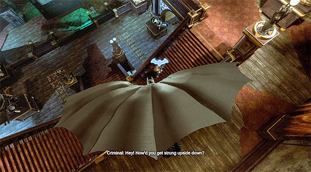 Zawsze wybieraj wrogów patrolujących okolicę w pojedynkę - Uzyskaj dostęp do biura Pingwina - teatr | Główny wątek w Batman Arkham Origins - Batman: Arkham Origins - poradnik do gry