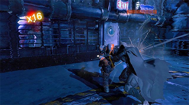 Zadaj bossowi jak najwięcej ciosów - Pokonaj Deathstrokea | Główny wątek w Batman Arkham Origins - Batman: Arkham Origins - poradnik do gry