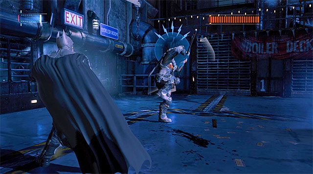 Boss regularnie będzie próbował atakować Batmana - Deathstroke | Walki z bossami w Batman Arkham Origins - Batman: Arkham Origins - poradnik do gry
