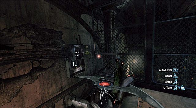 Zwróć się teraz na północ i SZYBKO wyrzuć zdalnie sterowany batarang - Plik z danymi 12 (Most Pioneers Bridge w Gotham) | Pakiety danych Enigmy (Enigma Datapacks) - Batman: Arkham Origins - poradnik do gry