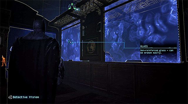 W okolicy odnajdziesz dużo niestabilnych ścian - Pojmij Jokera | Główny wątek w Batman Arkham Origins - Batman: Arkham Origins - poradnik do gry