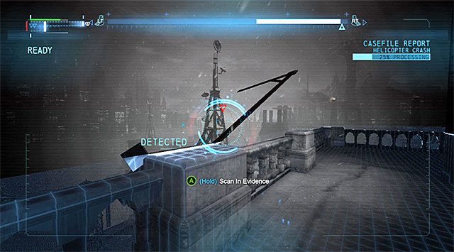 Balustrada - Sprawa 1224-4 - Wypadek helikoptera | Raport dotyczący sprawy - Batman: Arkham Origins - poradnik do gry
